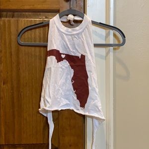 FSU Halter Crop Top